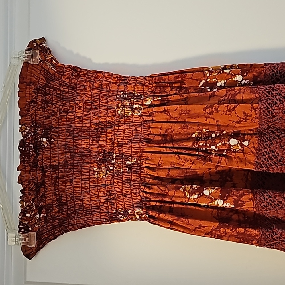 Cotton Strappless Sundress - Picture 2 of 4